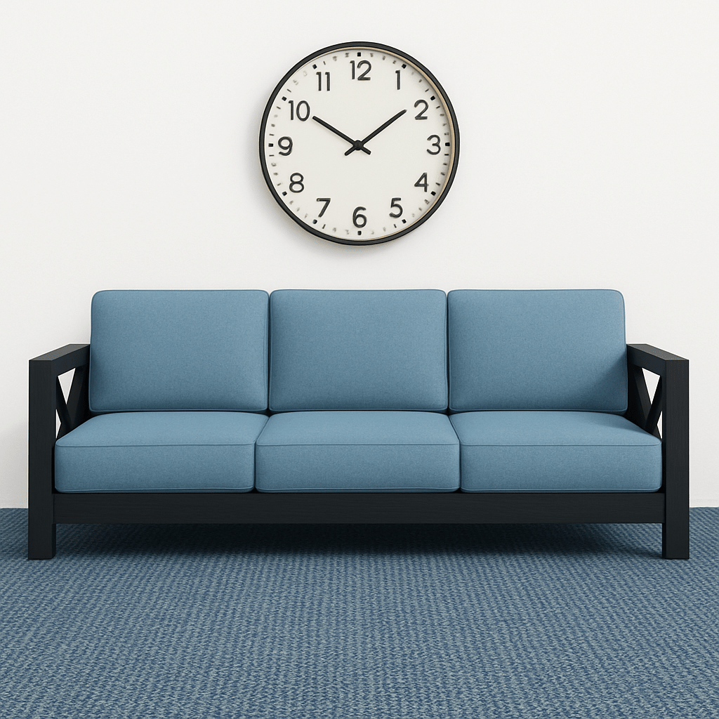 Dravidian Signature Series – Handcrafted Luxury Wooden Sofa - Sekar Lifestyle