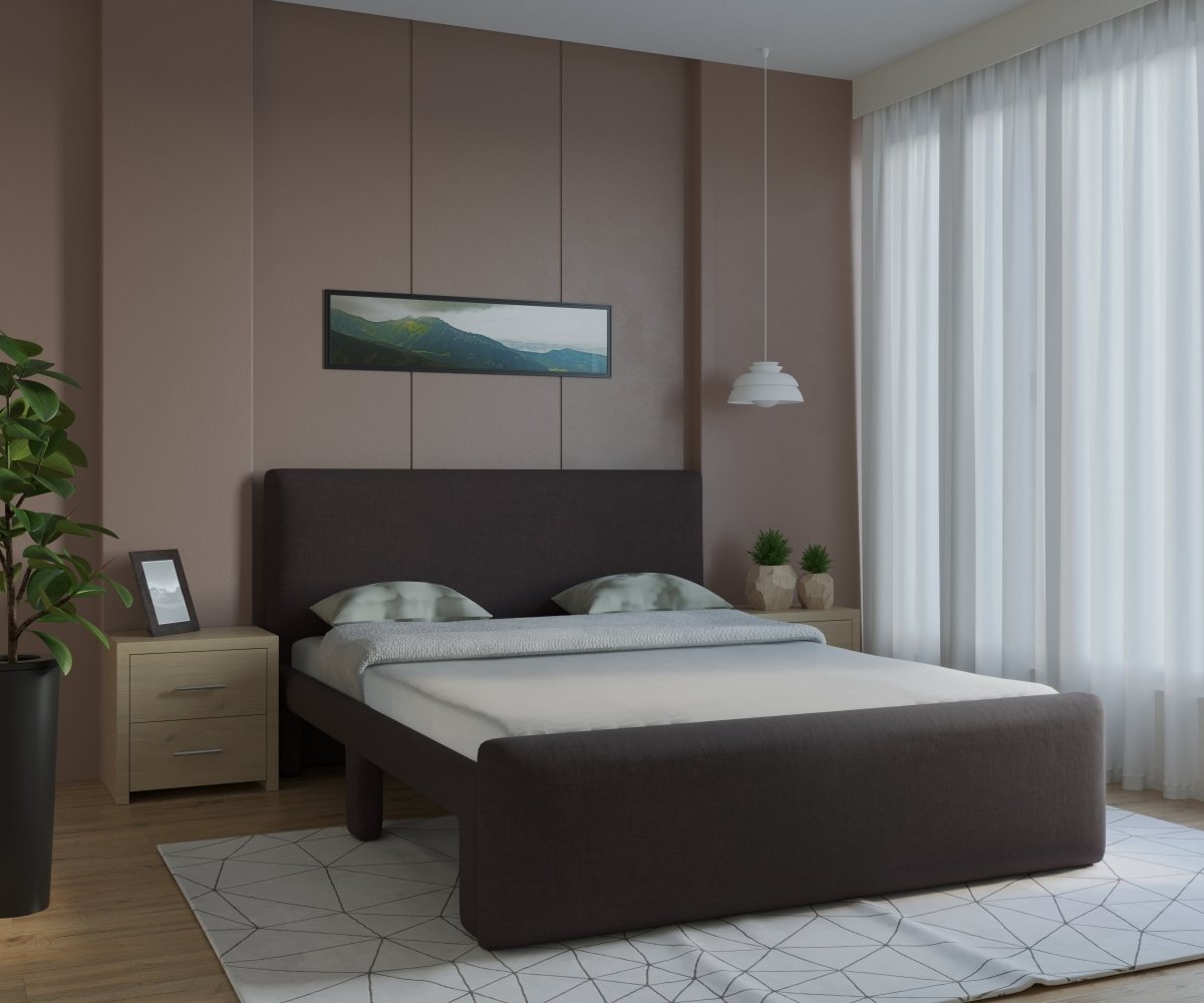 Essence Series Fabric Upholstered Bed - Sekar Lifestyle