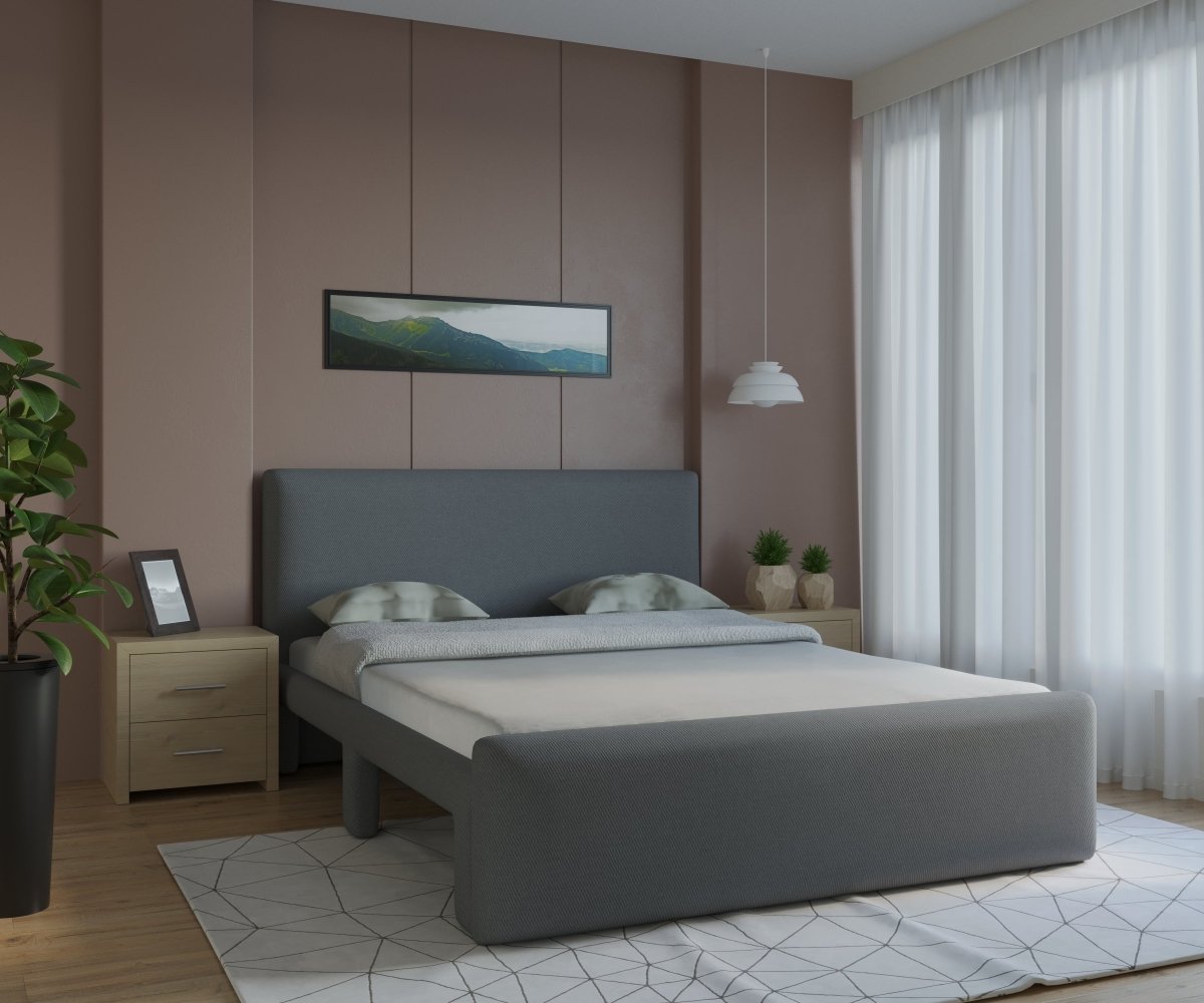 Essence Series Fabric Upholstered Bed - Sekar Lifestyle