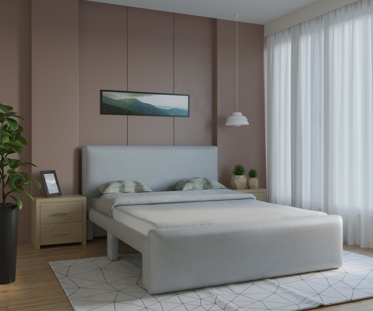 Essence Series Leatherette Upholstered Bed - Sekar Lifestyle