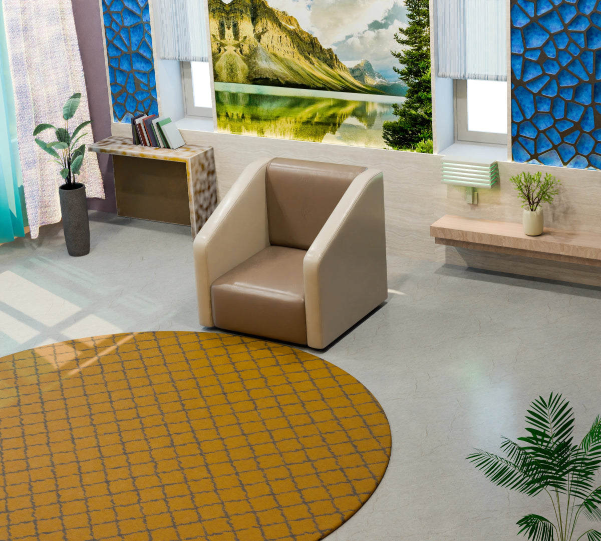 Essentia Series Dual Colour Leatherette Sofa - Sekar Lifestyle