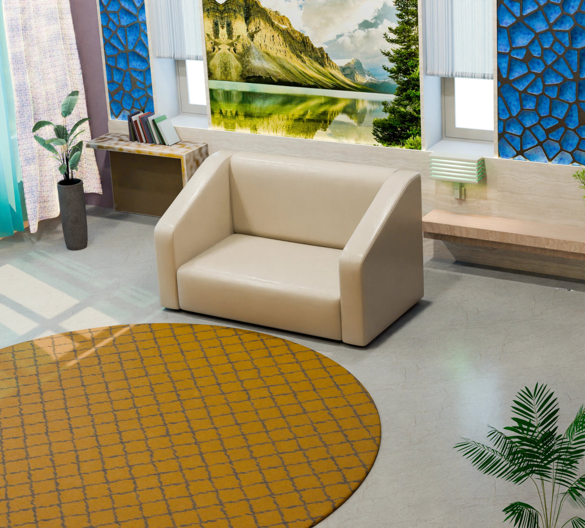 Essentia Series Leatherette Sofa - Sekar Lifestyle