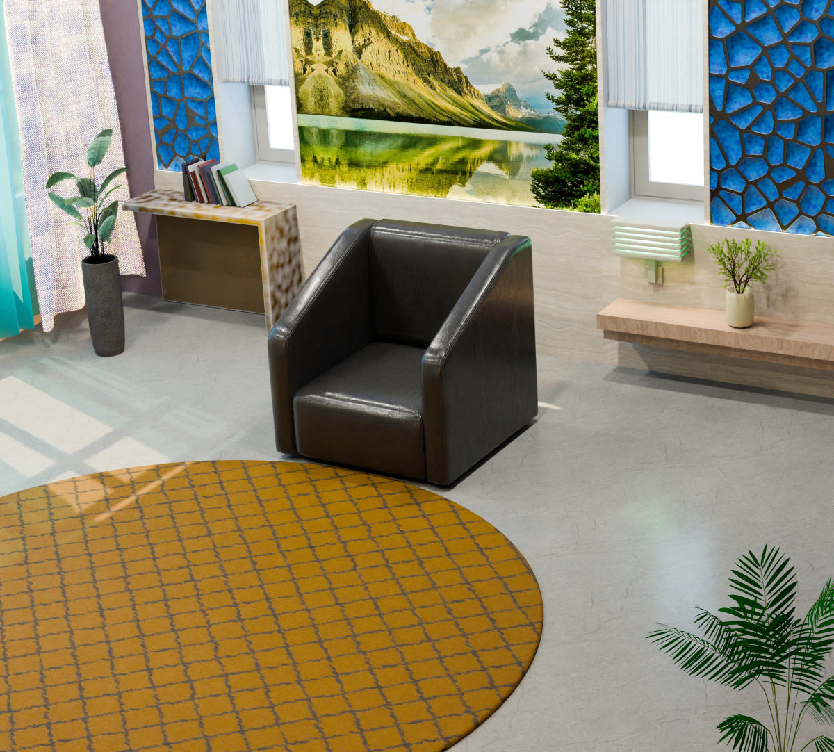 Essentia Series Leatherette Sofa - Sekar Lifestyle