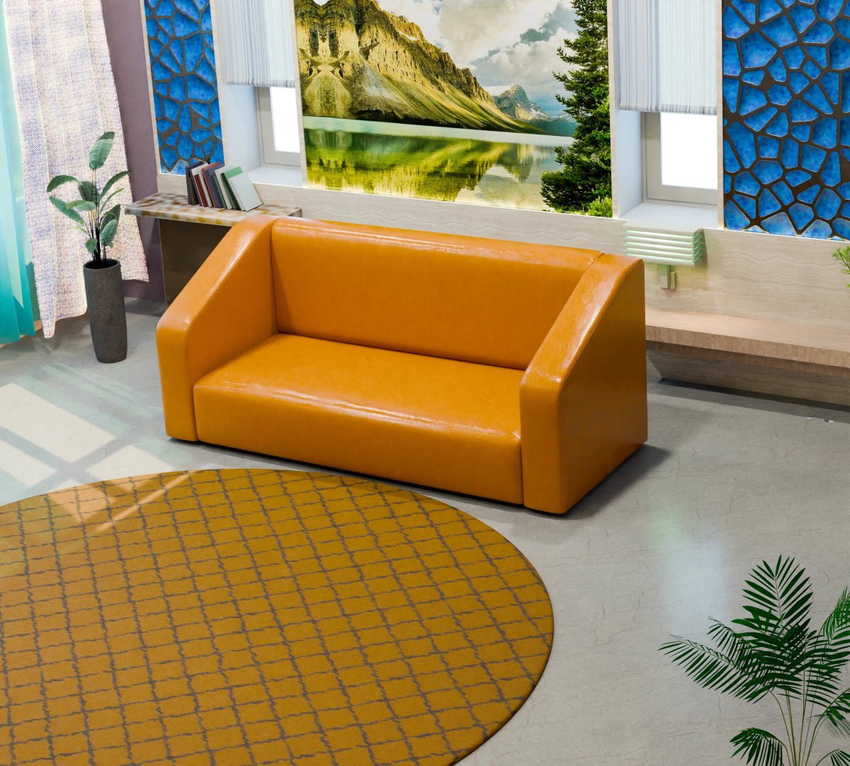 Essentia Series Leatherette Sofa - Sekar Lifestyle