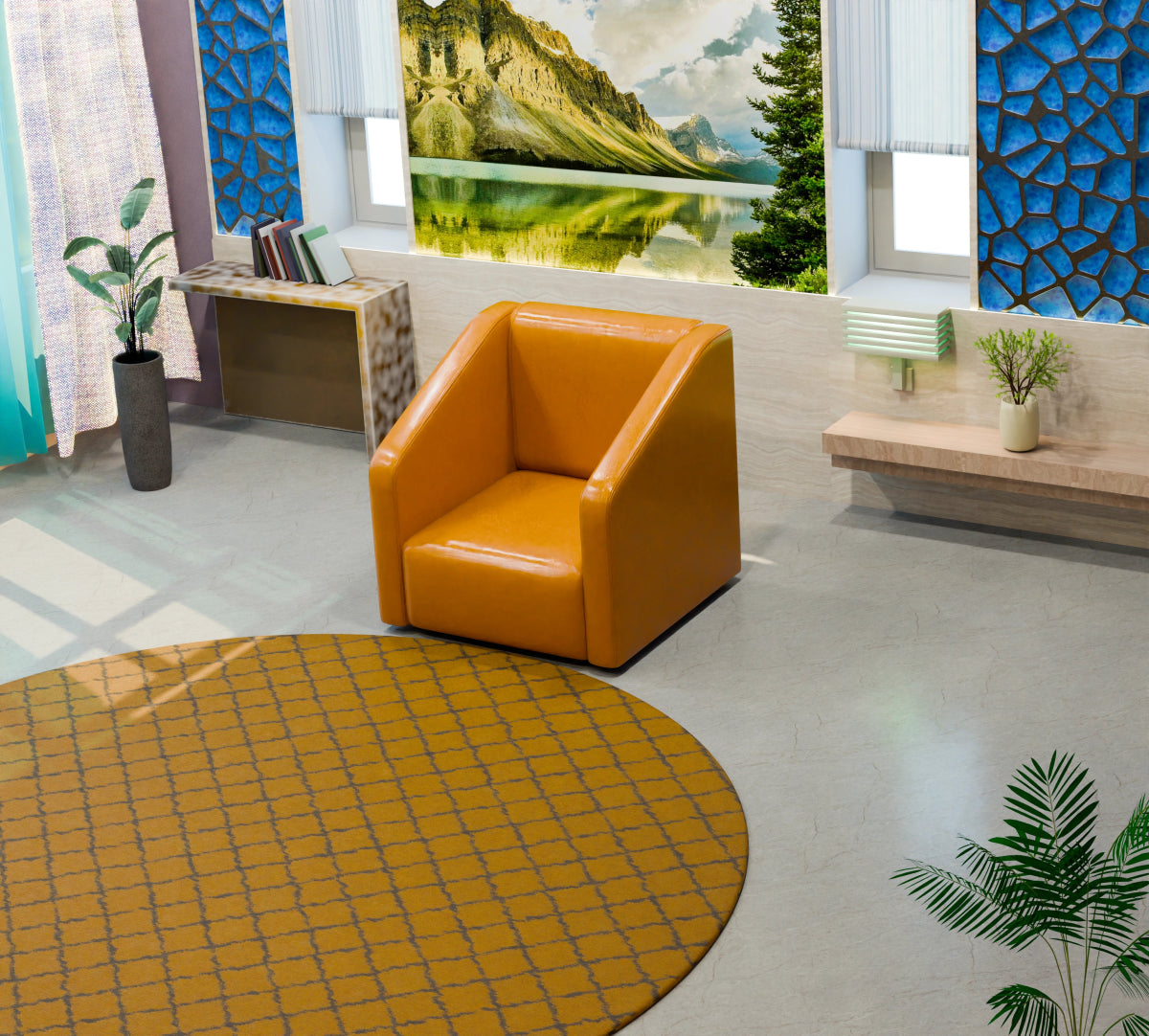 Essentia Series Leatherette Sofa - Sekar Lifestyle