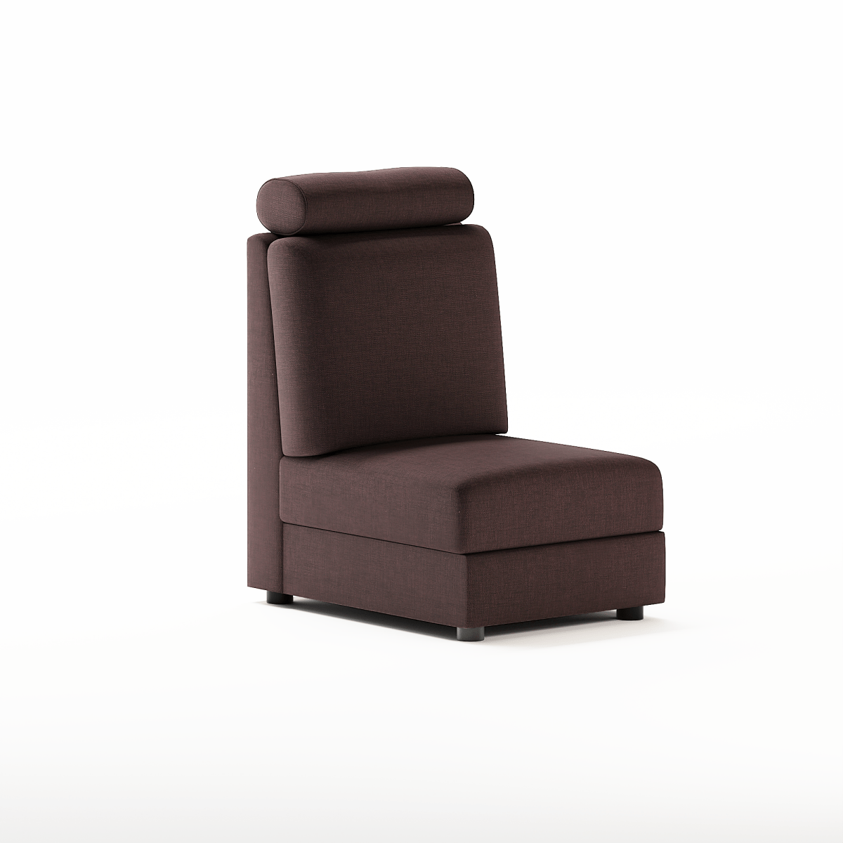 L Shape Corner Fabric Sofa Set [with Wooden Handles] - Sekar Lifestyle