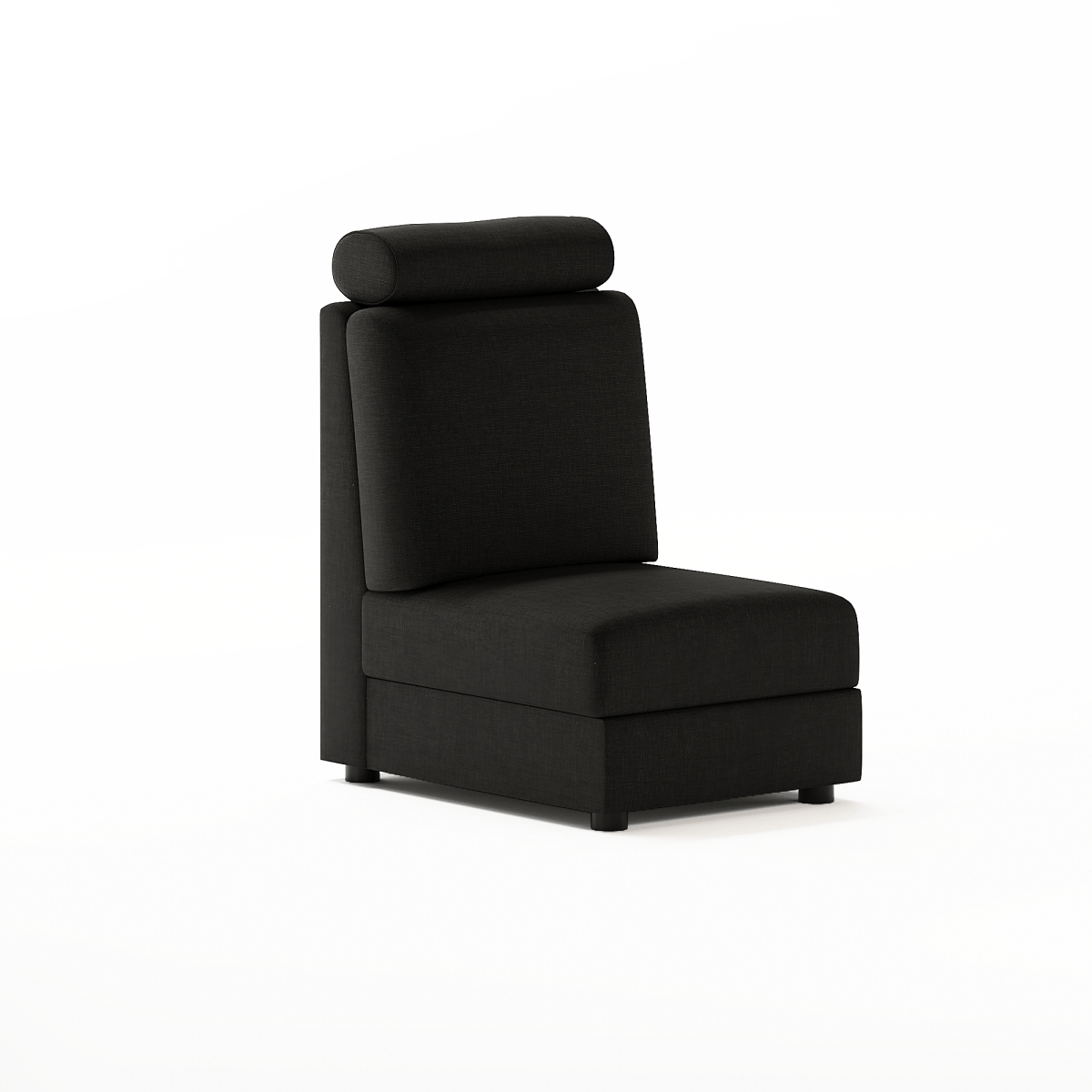 L Shape Corner Fabric Sofa Set [with Wooden Handles] - Sekar Lifestyle