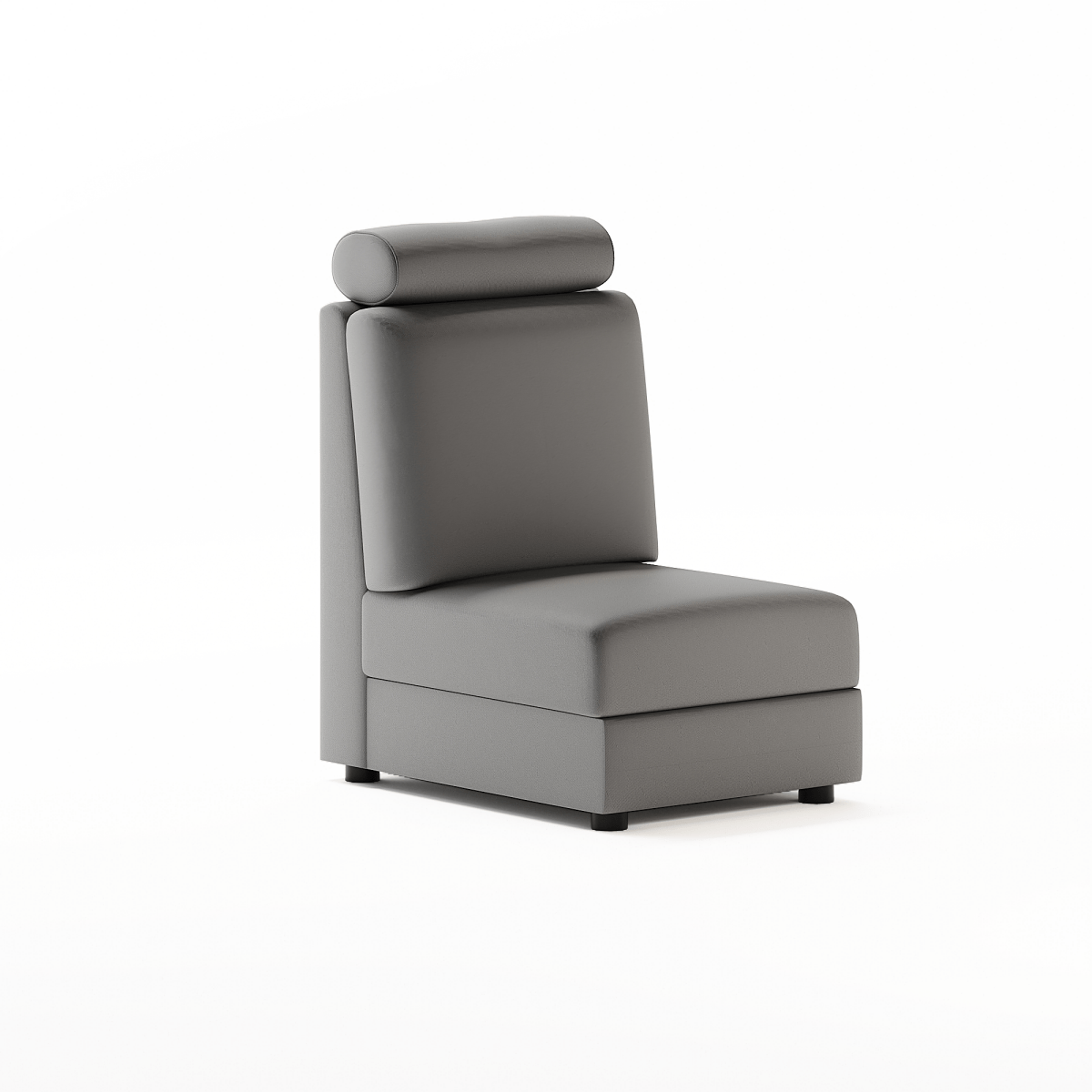 L Shape Corner Fabric Sofa Set [with Wooden Handles] - Sekar Lifestyle