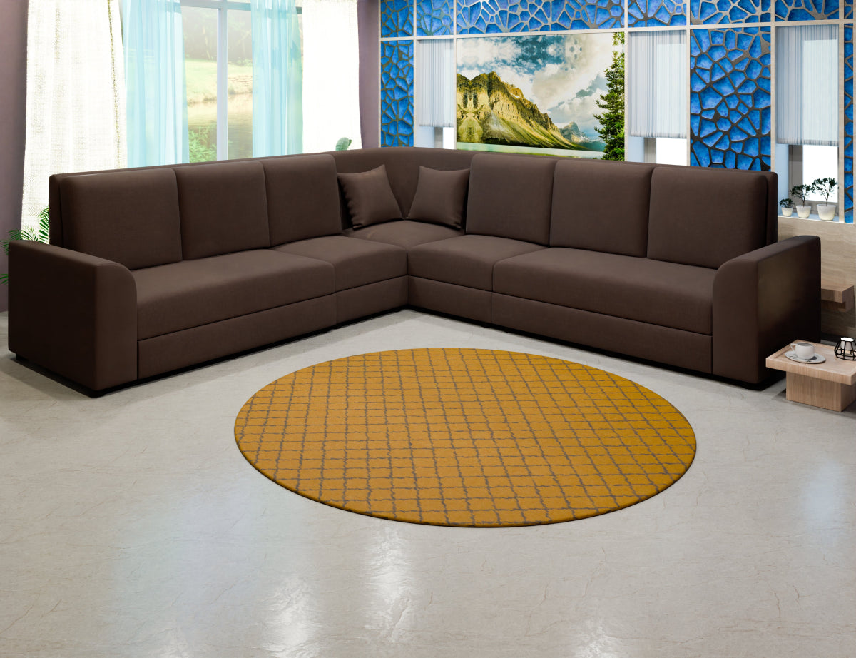 Lounge Series Fabric Corner Sofa - Sekar Lifestyle