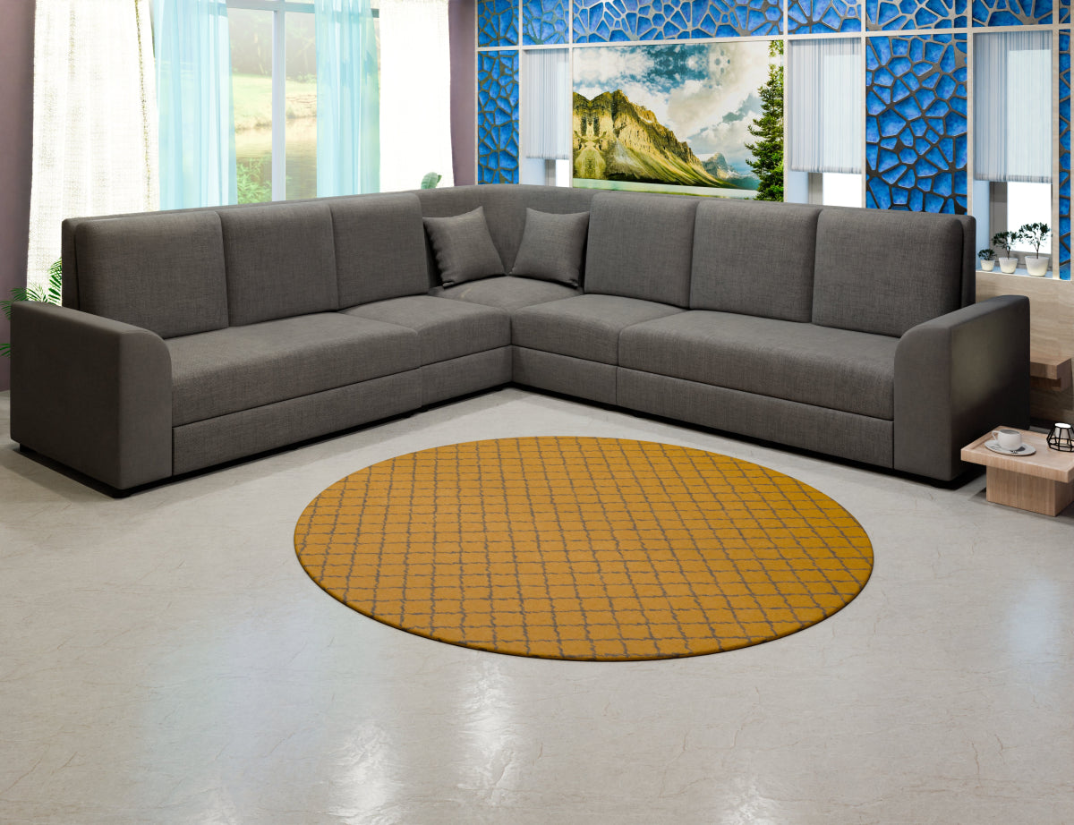 Lounge Series Fabric Corner Sofa - Sekar Lifestyle
