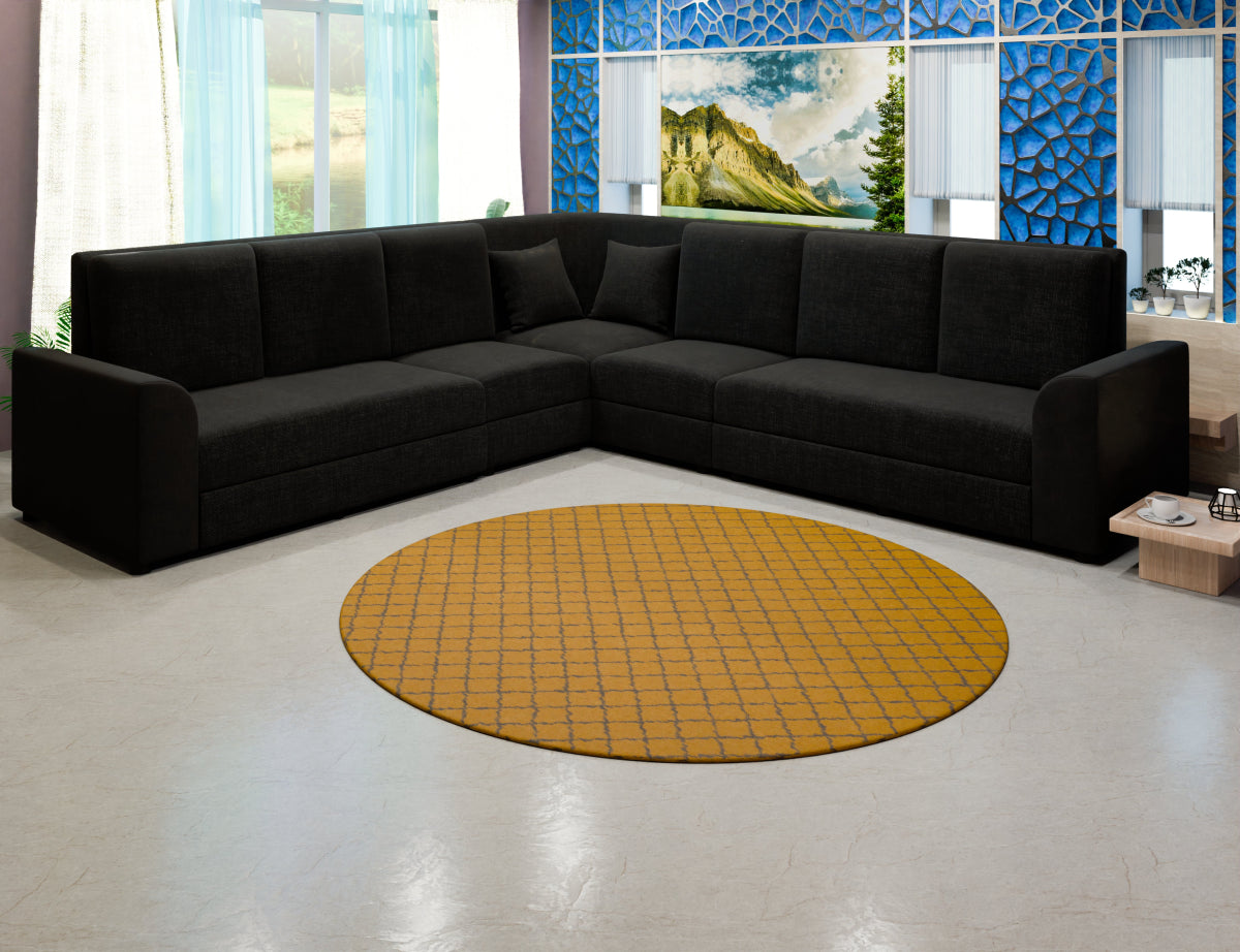 Lounge Series Fabric Corner Sofa - Sekar Lifestyle