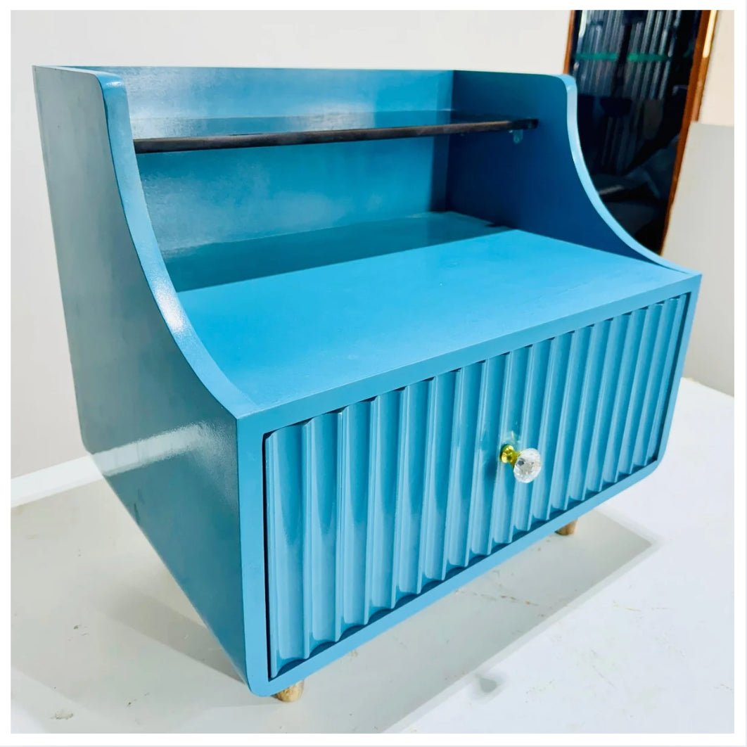 Luxe Side Table - Blue - Sekar Lifestyle