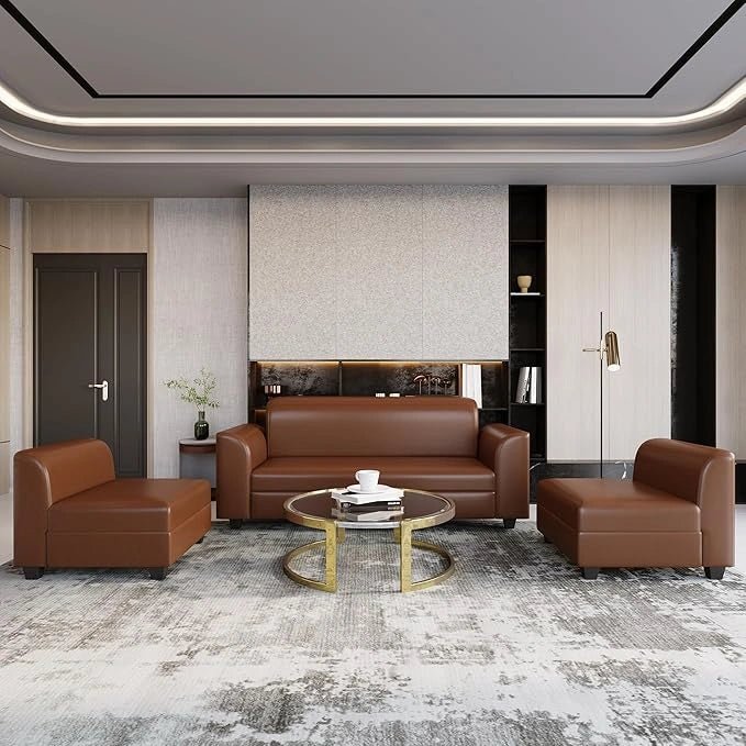 Modular Series Leatherette Sofa Set - Sekar Lifestyle