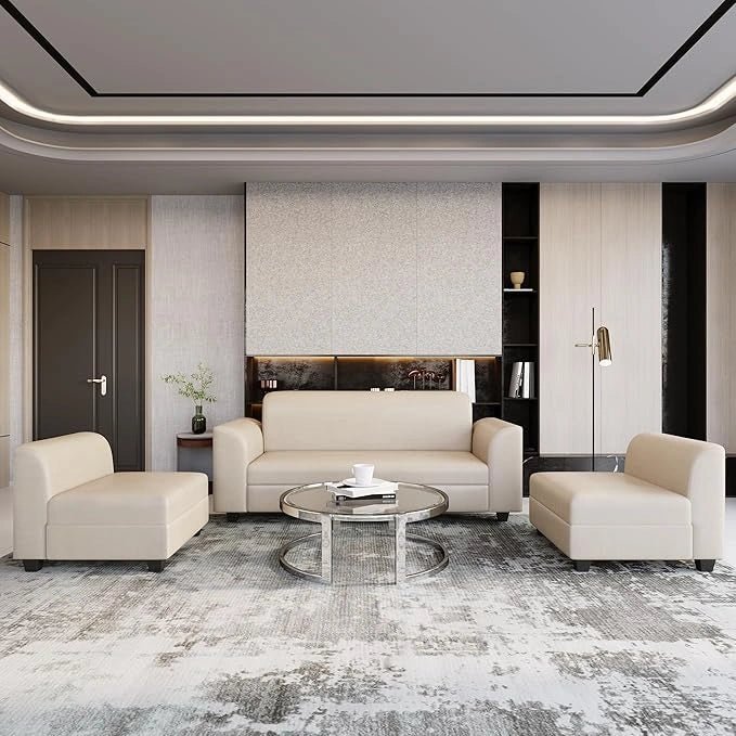 Modular Series Leatherette Sofa Set - Sekar Lifestyle