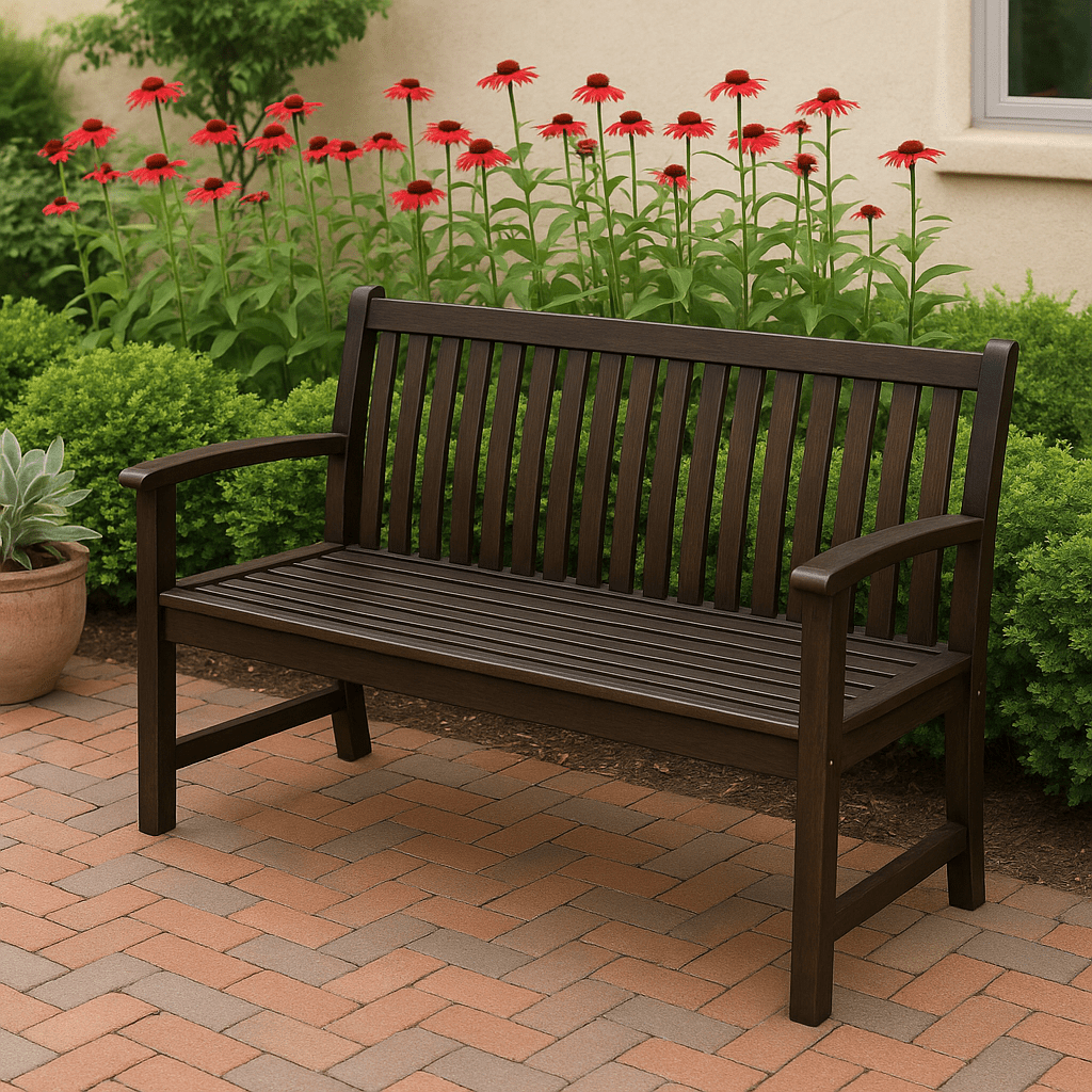 Outdoor Wooden Bench - Sekar Lifestyle