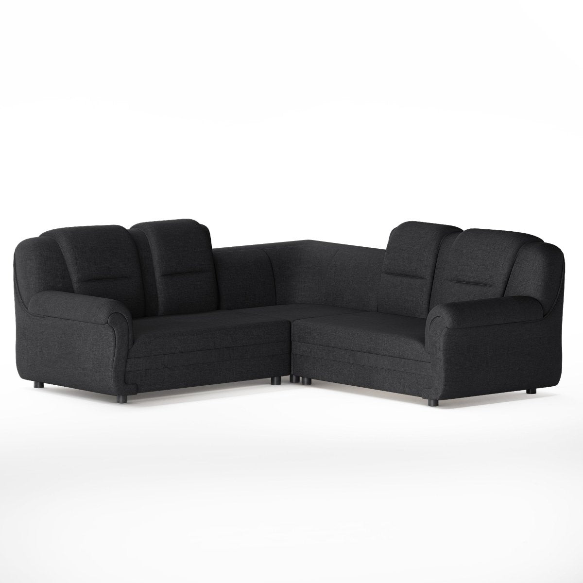 Polyurethane Series L Shape Corner Fabric Sofa - Sekar Lifestyle