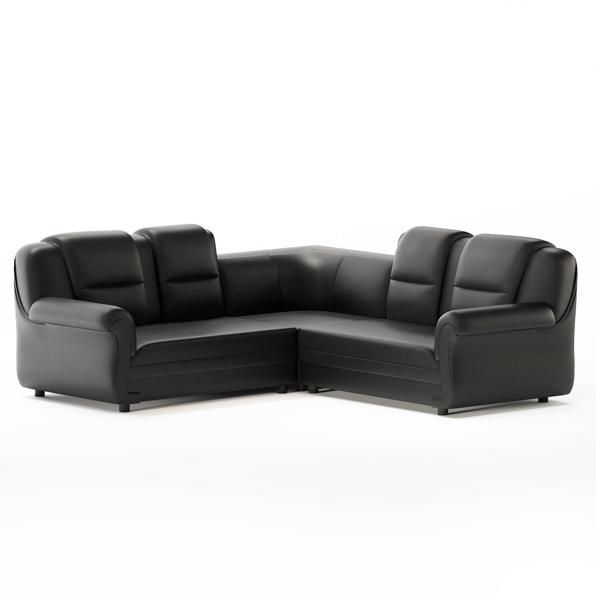 Polyurethane Series L Shape Corner Leatherette Sofa - Sekar Lifestyle