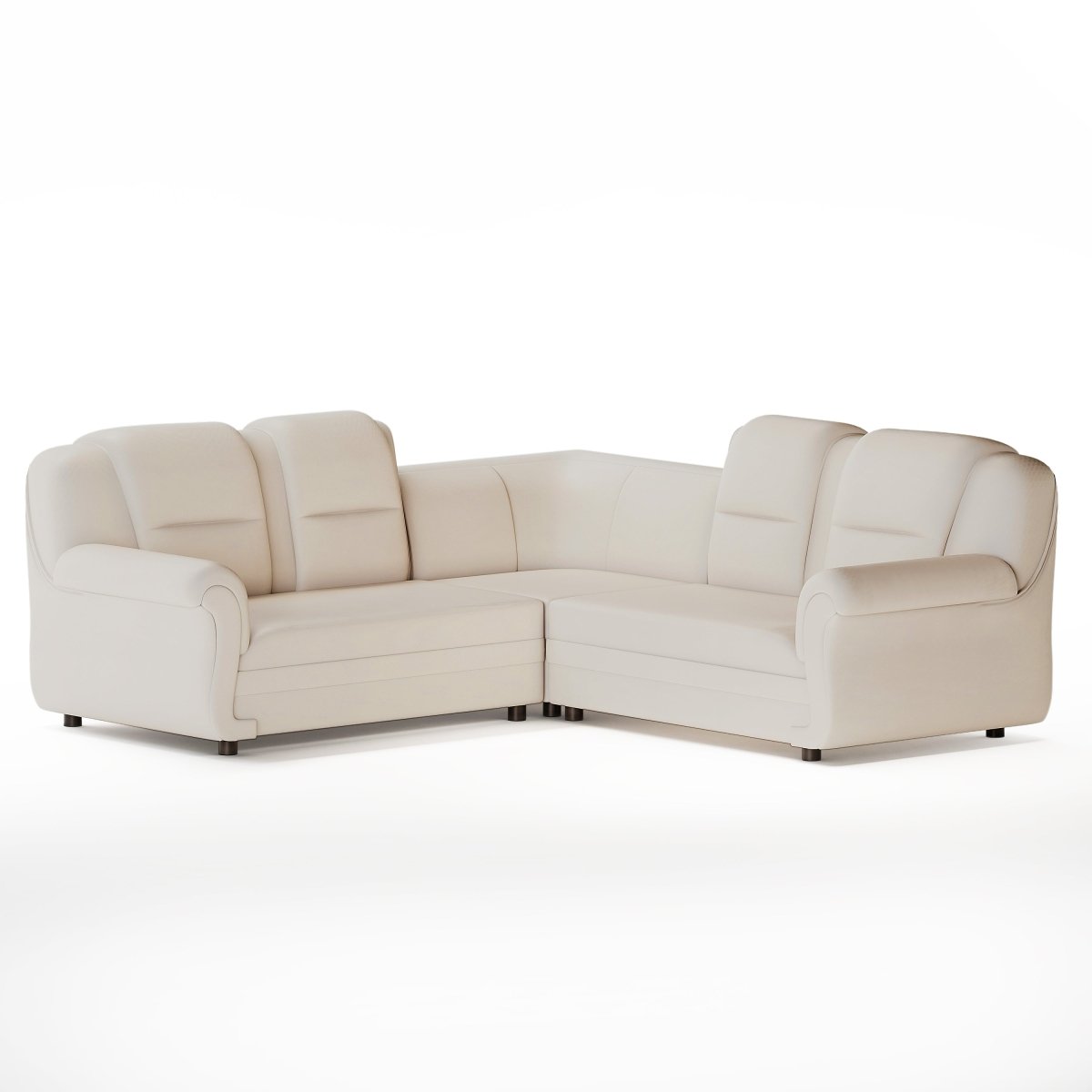 Polyurethane Series L Shape Corner Leatherette Sofa - Sekar Lifestyle