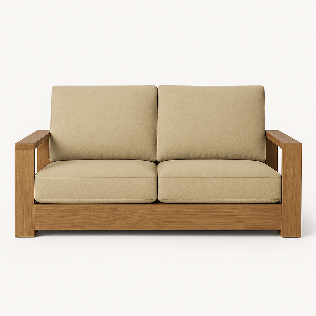 Pondicherry Prestige Sofa – Colonial Charm Couch - Sekar Lifestyle