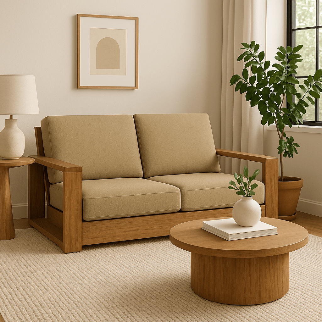 Pondicherry Prestige Sofa – Colonial Charm Couch - Sekar Lifestyle