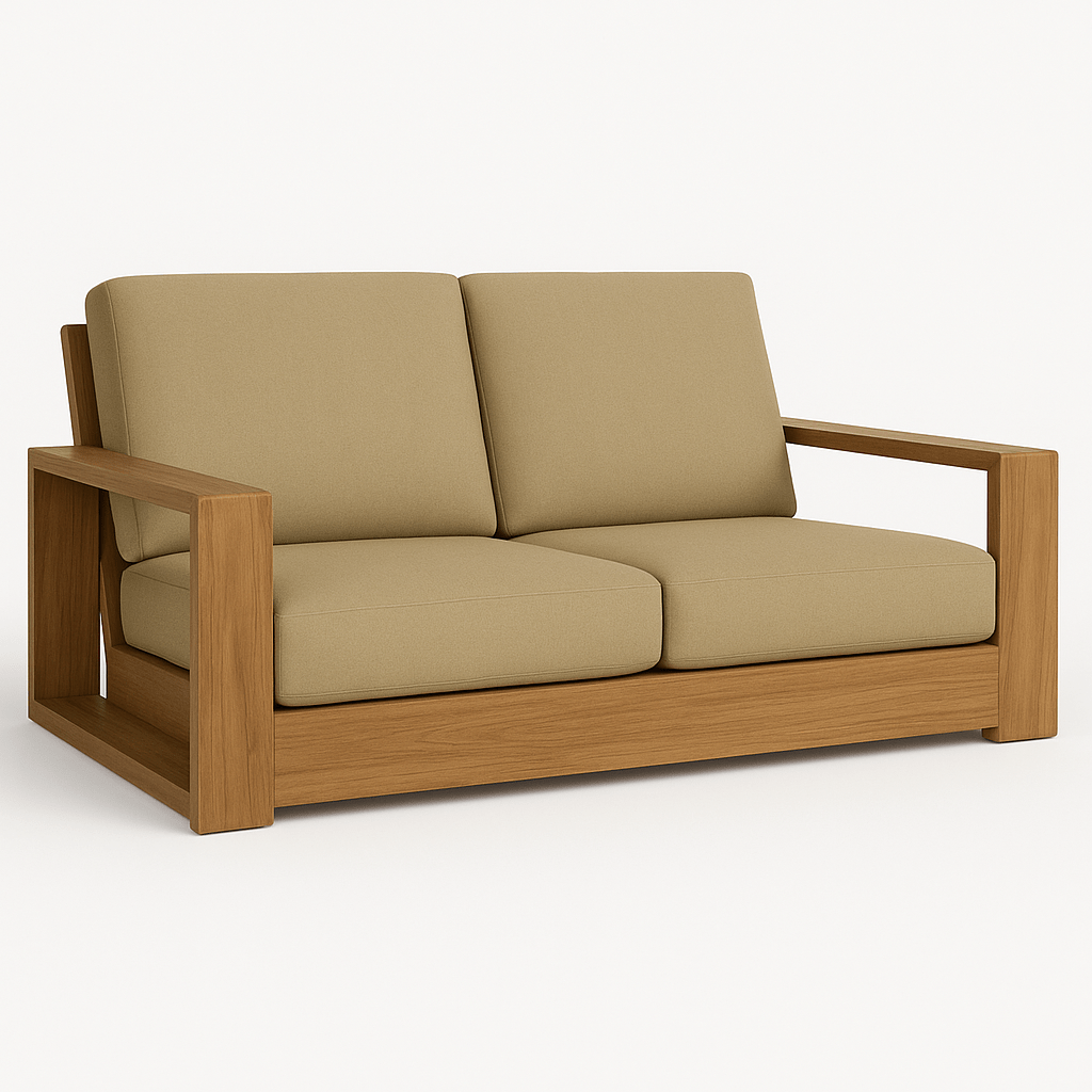 Pondicherry Prestige Sofa – Colonial Charm Couch - Sekar Lifestyle