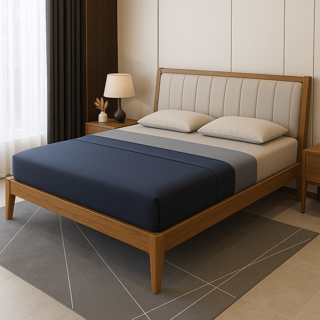 Rest Bed – Teak Wood Queen & King Size Bed for South Indian Homes - Sekar Lifestyle