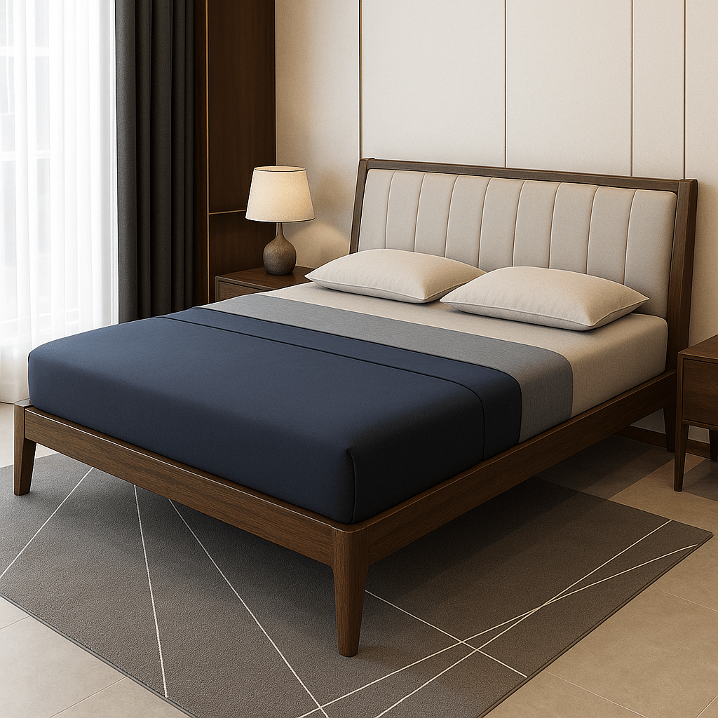 Rest Bed – Teak Wood Queen & King Size Bed for South Indian Homes - Sekar Lifestyle