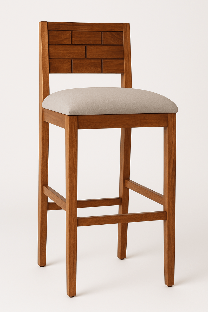 The BrickBack Bar Stool - Sekar Lifestyle
