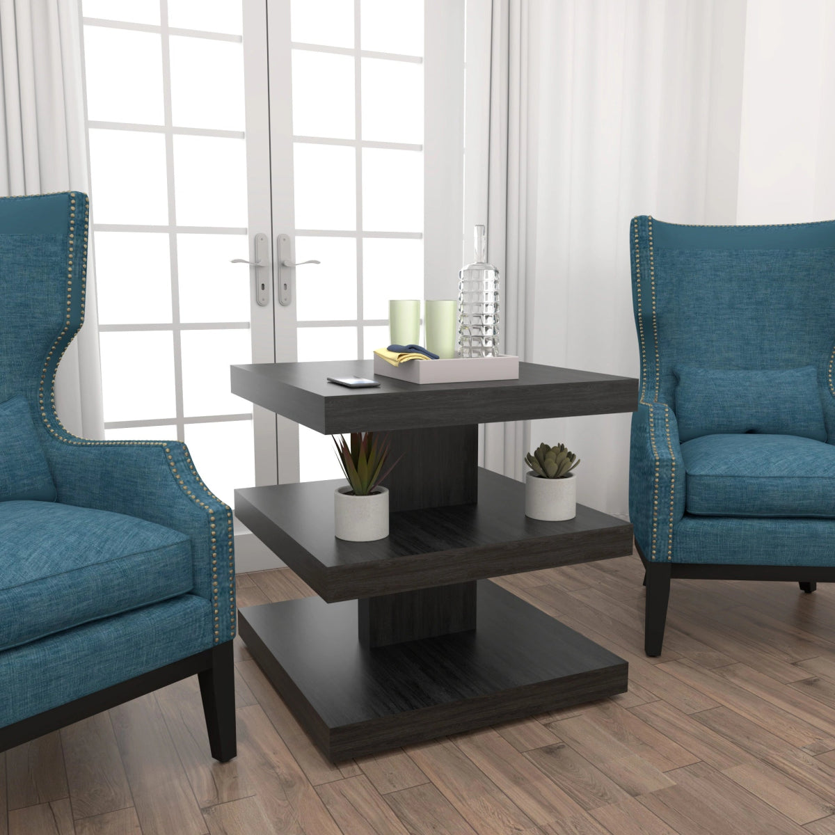 The Elevate Tiered Coffee Table – A Stylish & Functional Centerpiece - Sekar Lifestyle