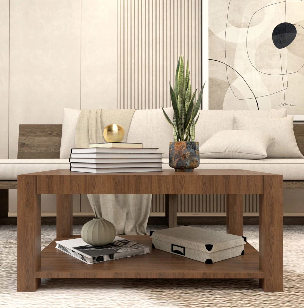 The Metro Loft Coffee Table – Sleek, Strong & Functional - Sekar Lifestyle