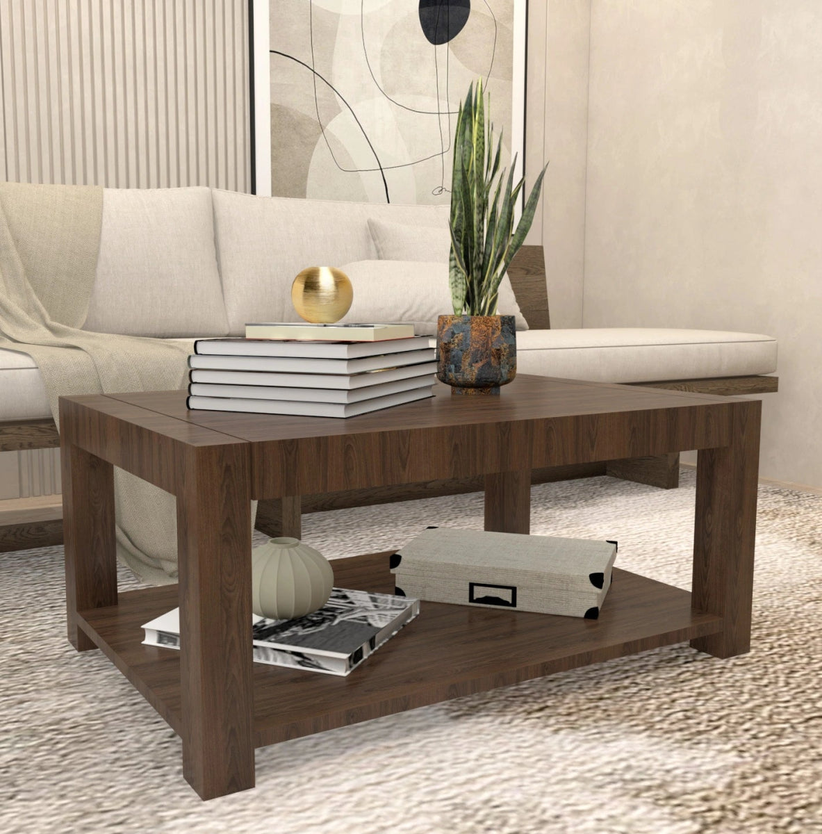 The Metro Loft Coffee Table – Sleek, Strong & Functional - Sekar Lifestyle