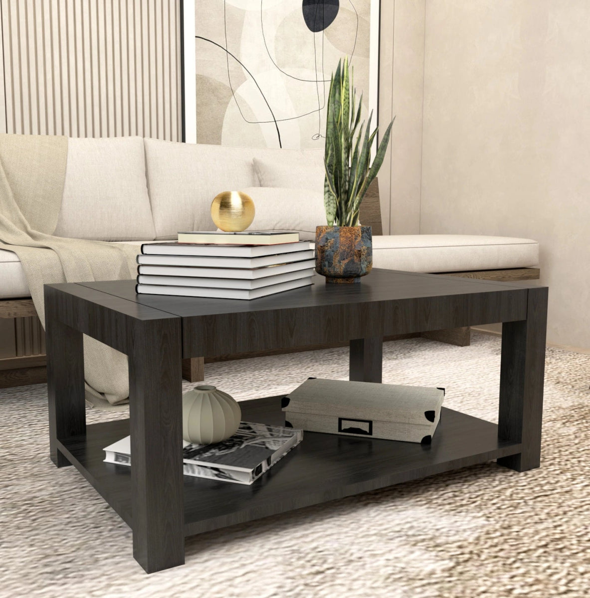 The Metro Loft Coffee Table – Sleek, Strong & Functional - Sekar Lifestyle