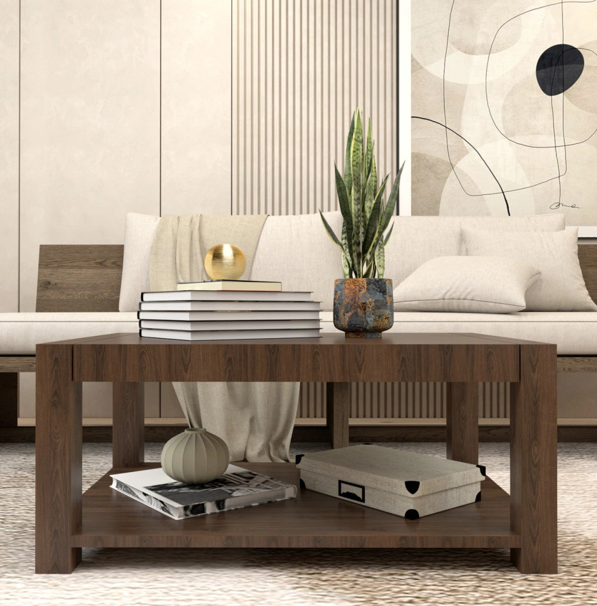The Metro Loft Coffee Table – Sleek, Strong & Functional - Sekar Lifestyle