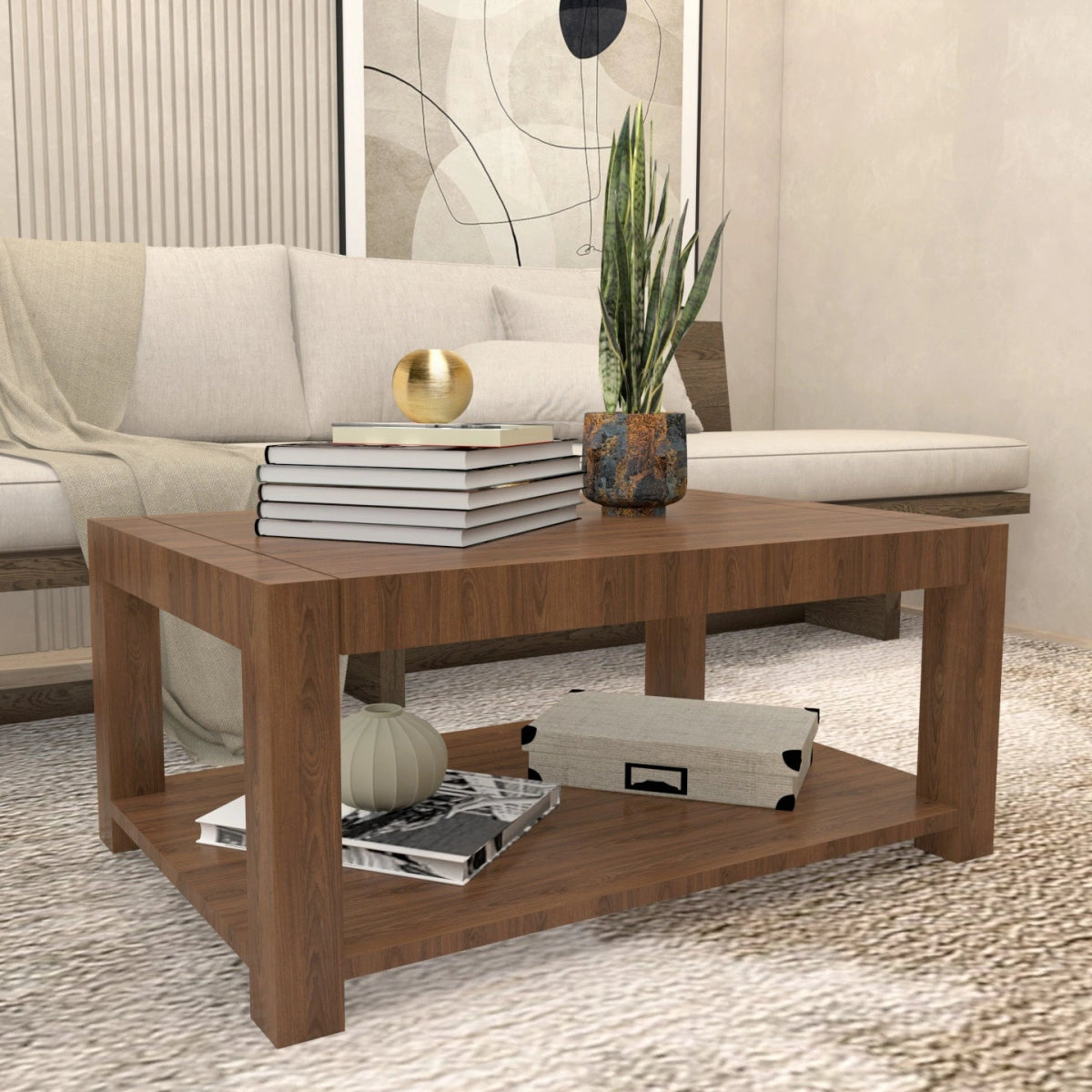The Metro Loft Coffee Table – Sleek, Strong & Functional - Sekar Lifestyle
