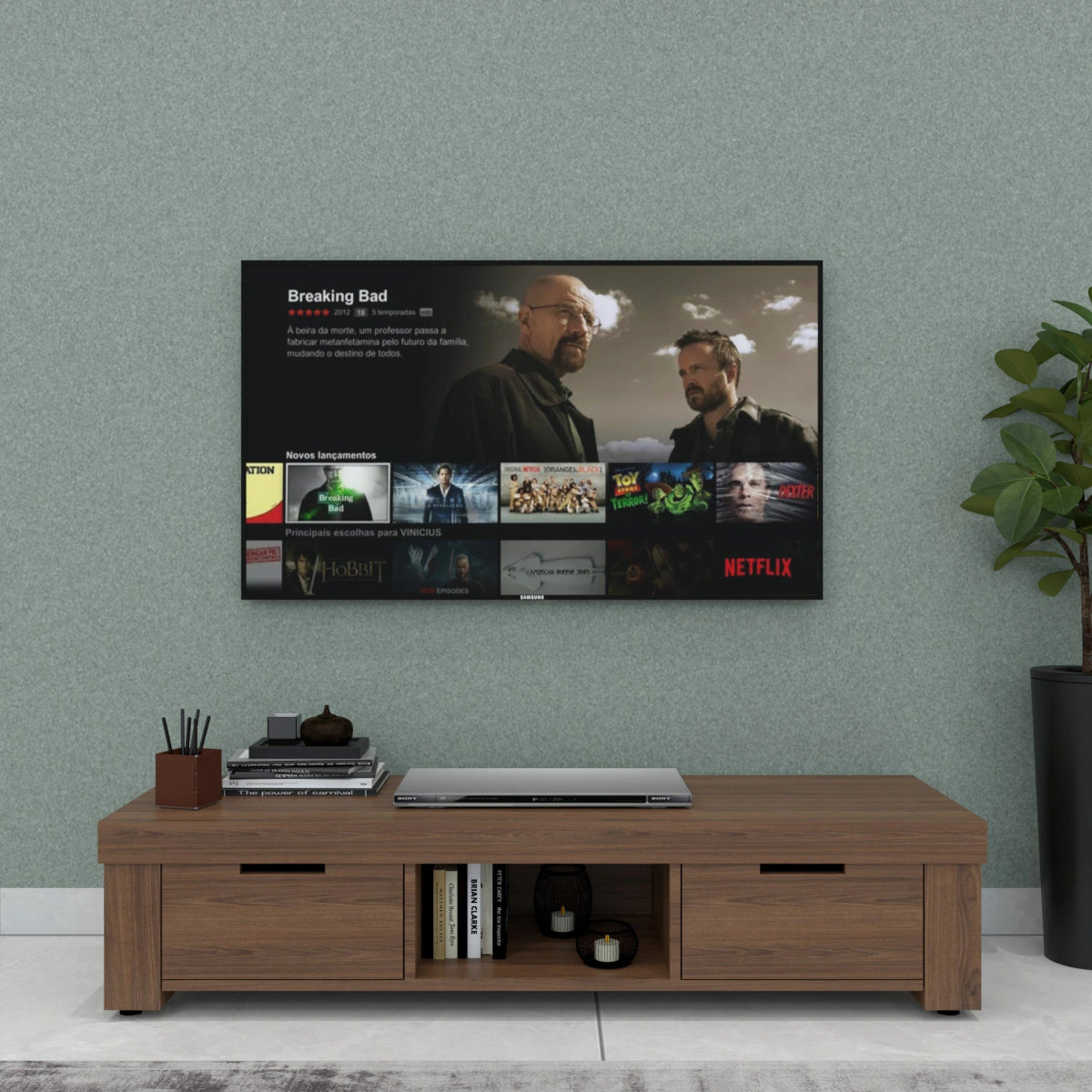 The Nova Low - Profile TV Stand - Sekar Lifestyle