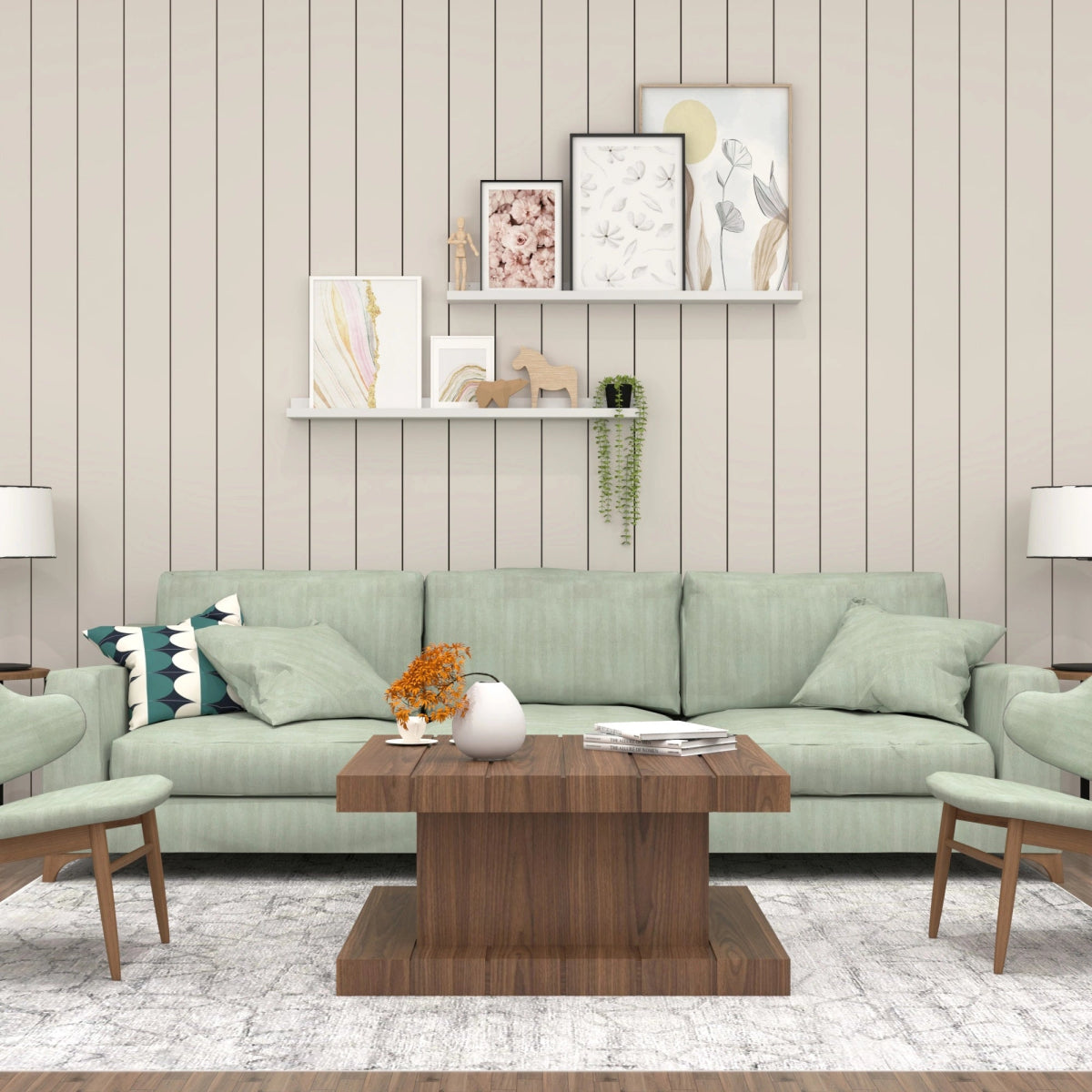 The Regal Wood Coffee Table - Sekar Lifestyle