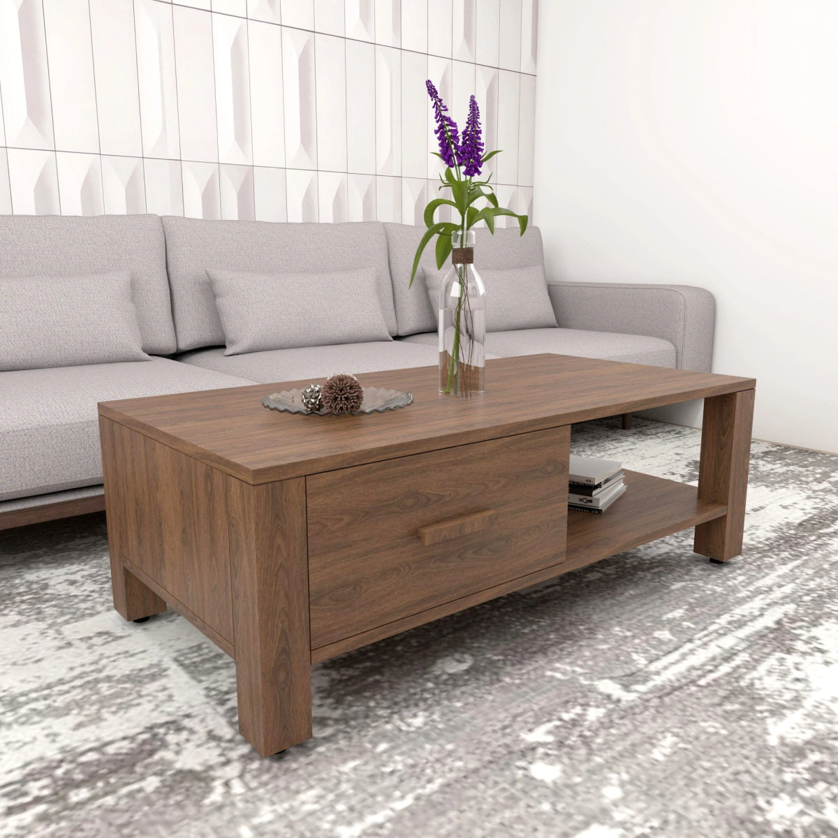 The Urban Luxe Coffee Table – Modern Elegance & Functionality - Sekar Lifestyle