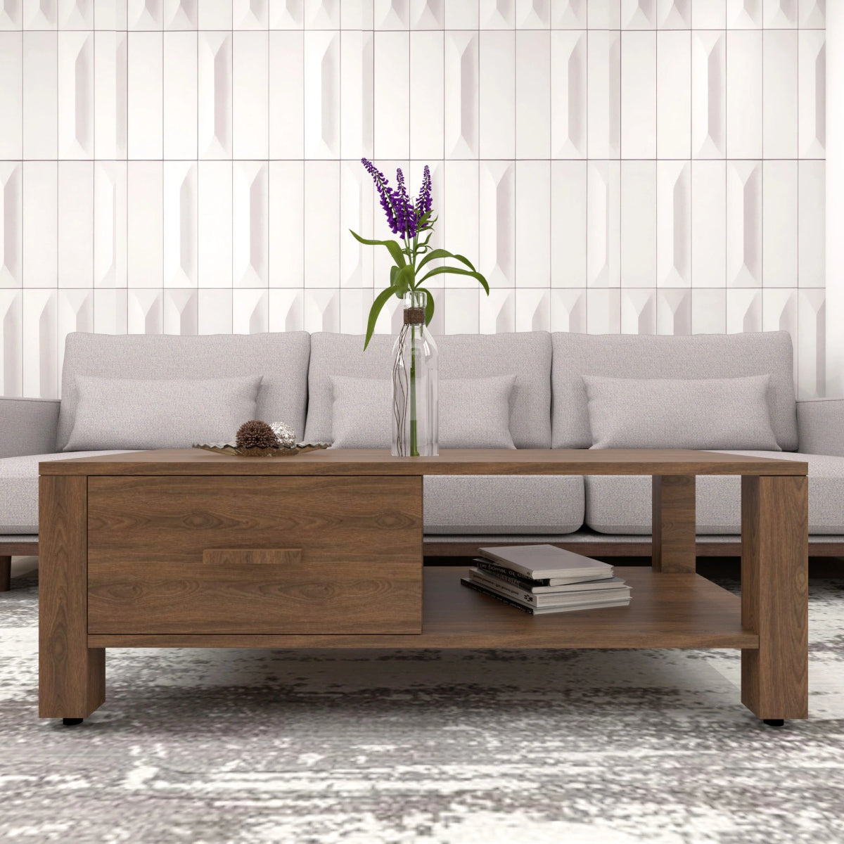 The Urban Luxe Coffee Table – Modern Elegance & Functionality - Sekar Lifestyle