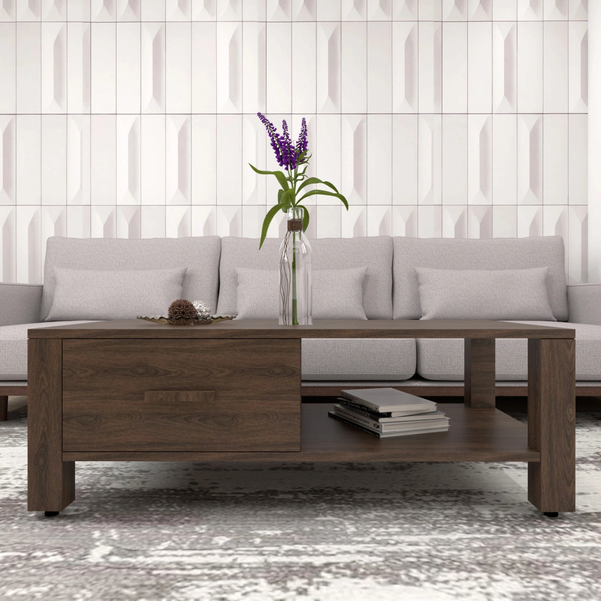 The Urban Luxe Coffee Table – Modern Elegance & Functionality - Sekar Lifestyle