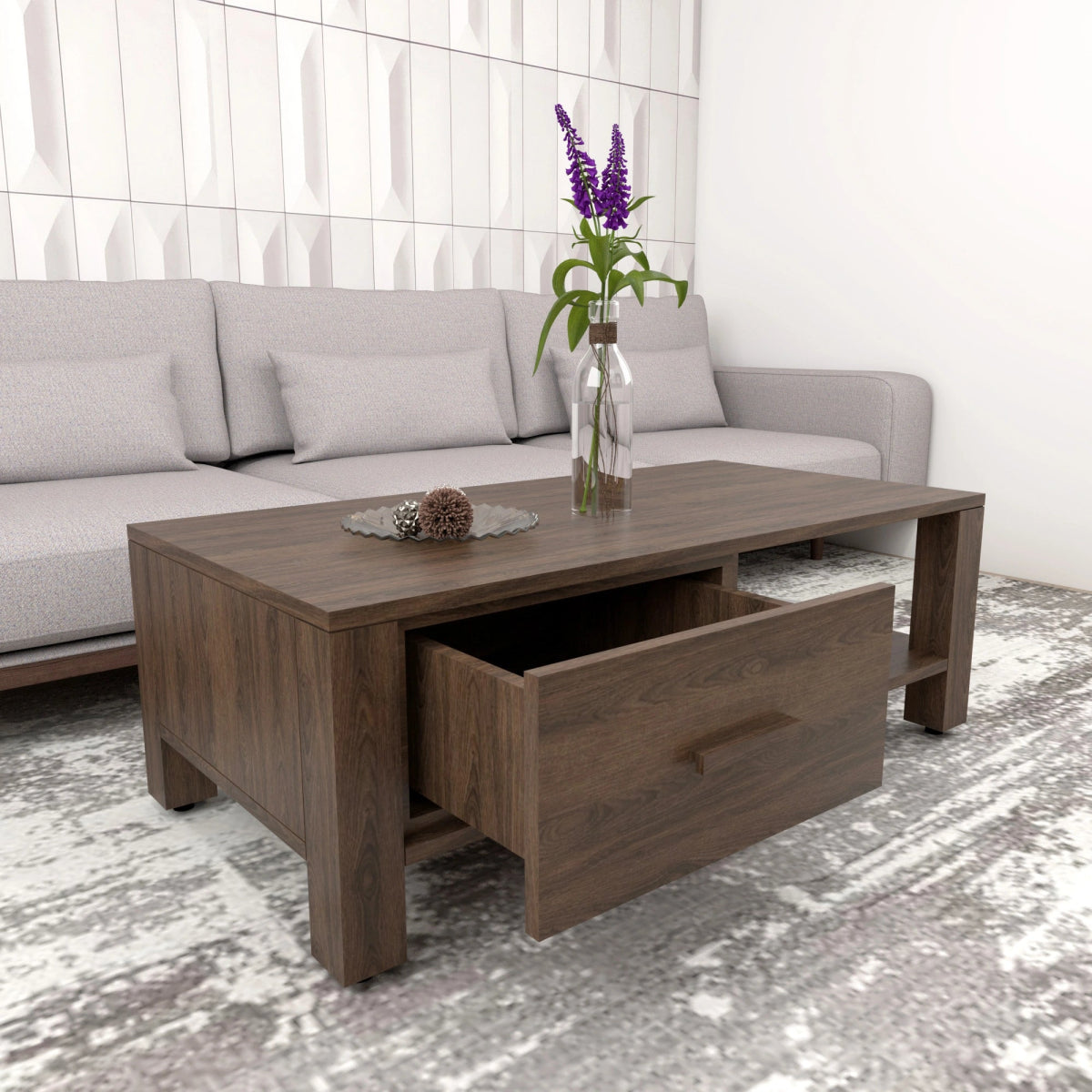 The Urban Luxe Coffee Table – Modern Elegance & Functionality - Sekar Lifestyle