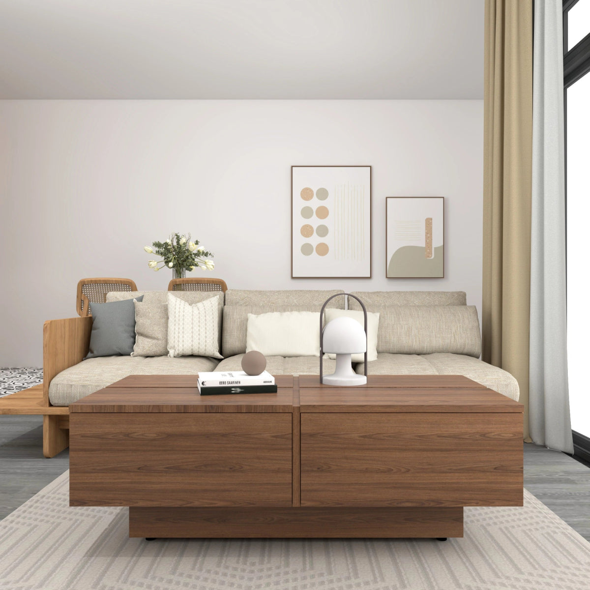 The Vault Storage Coffee Table - Sekar Lifestyle