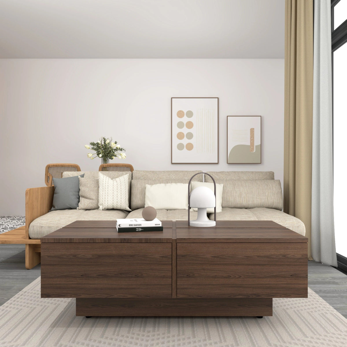 The Vault Storage Coffee Table - Sekar Lifestyle