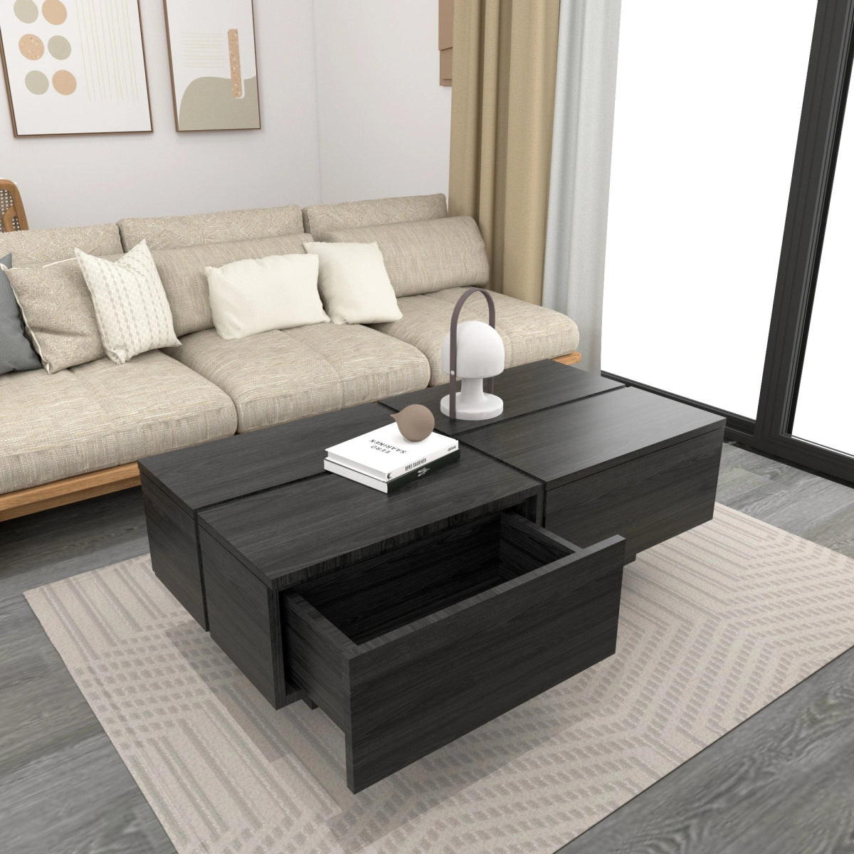 The Vault Storage Coffee Table - Sekar Lifestyle