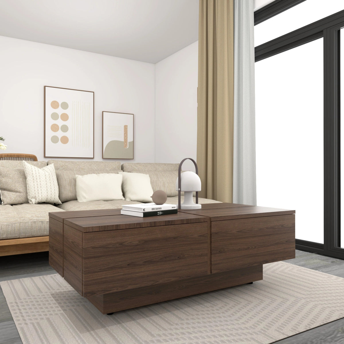 The Vault Storage Coffee Table - Sekar Lifestyle