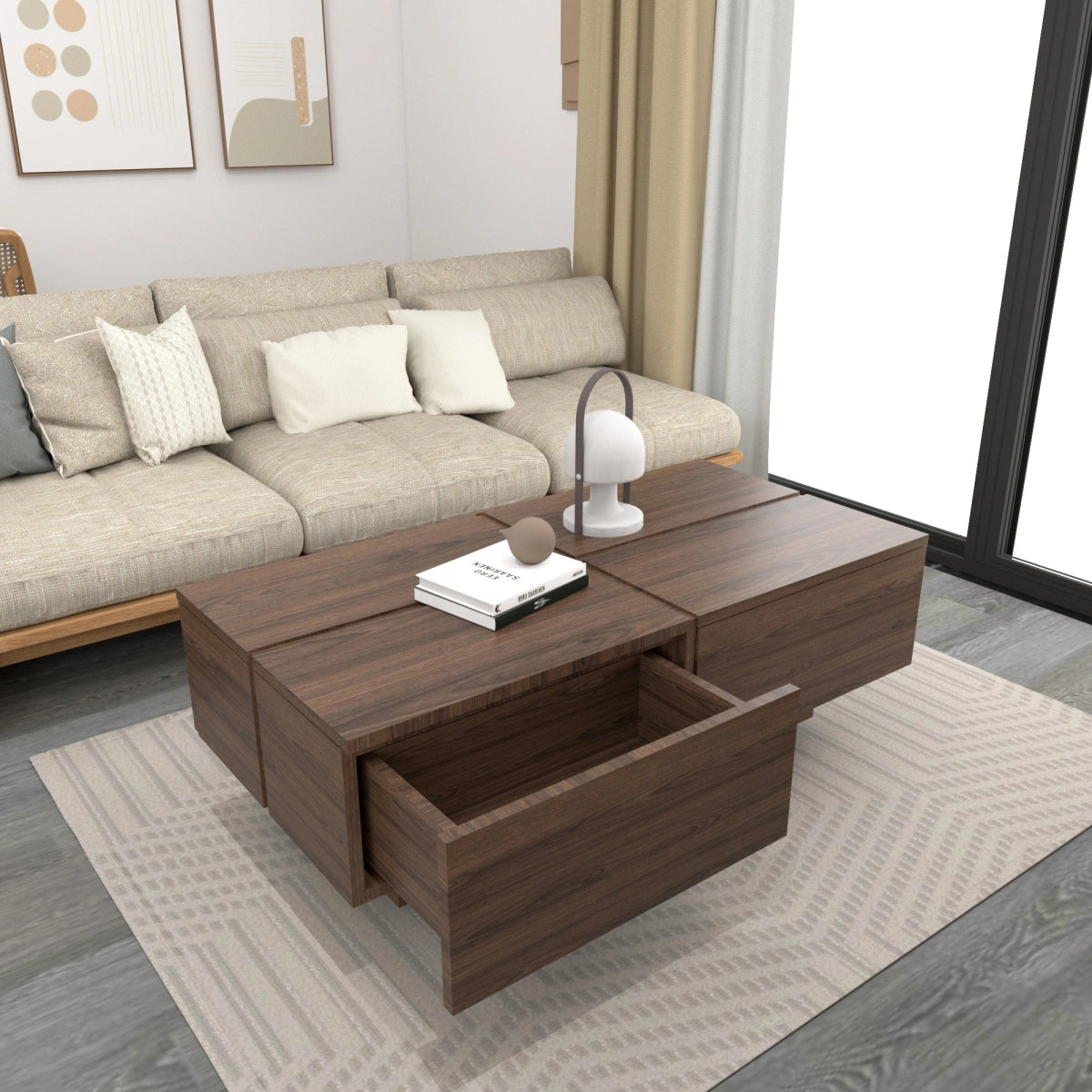 The Vault Storage Coffee Table - Sekar Lifestyle