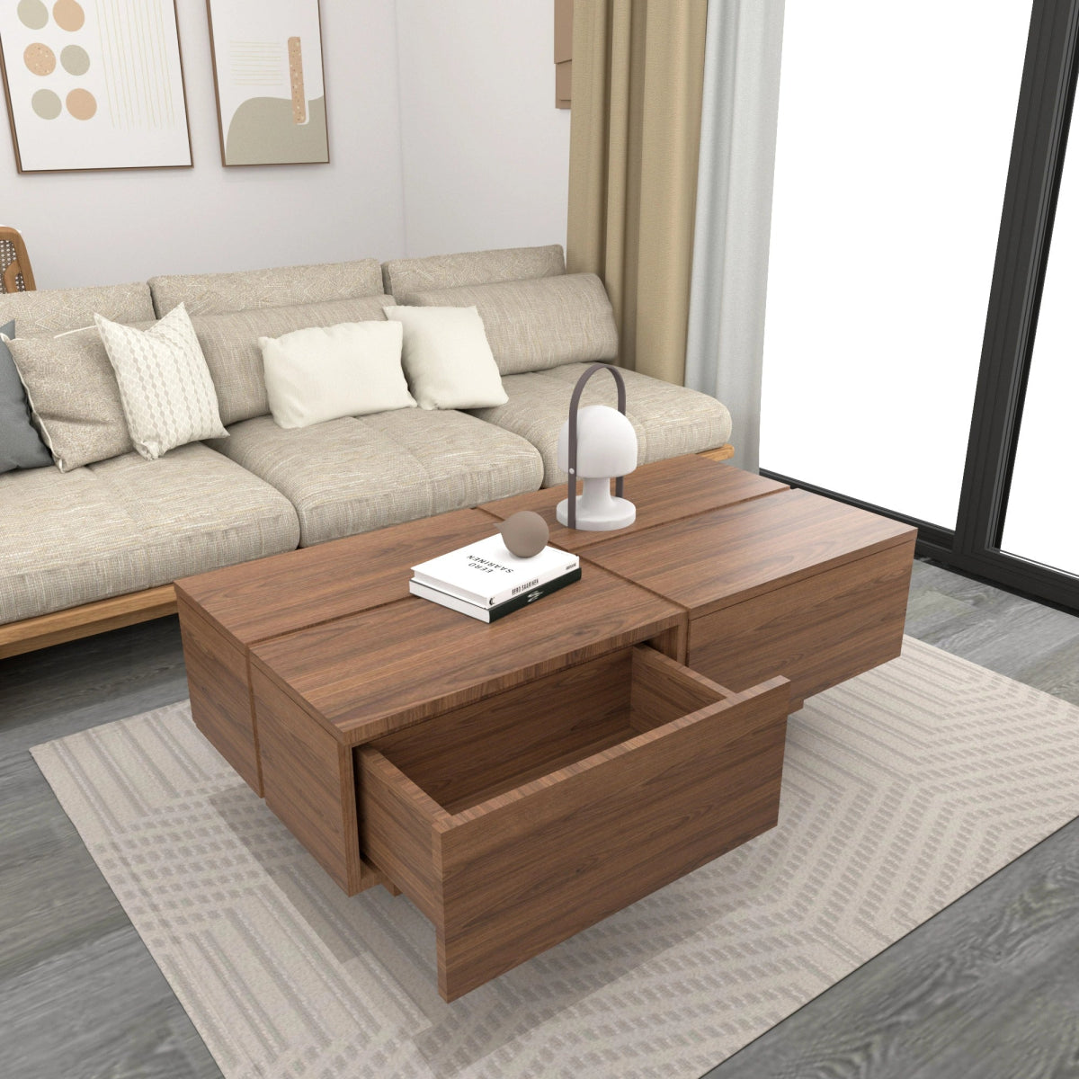 The Vault Storage Coffee Table - Sekar Lifestyle