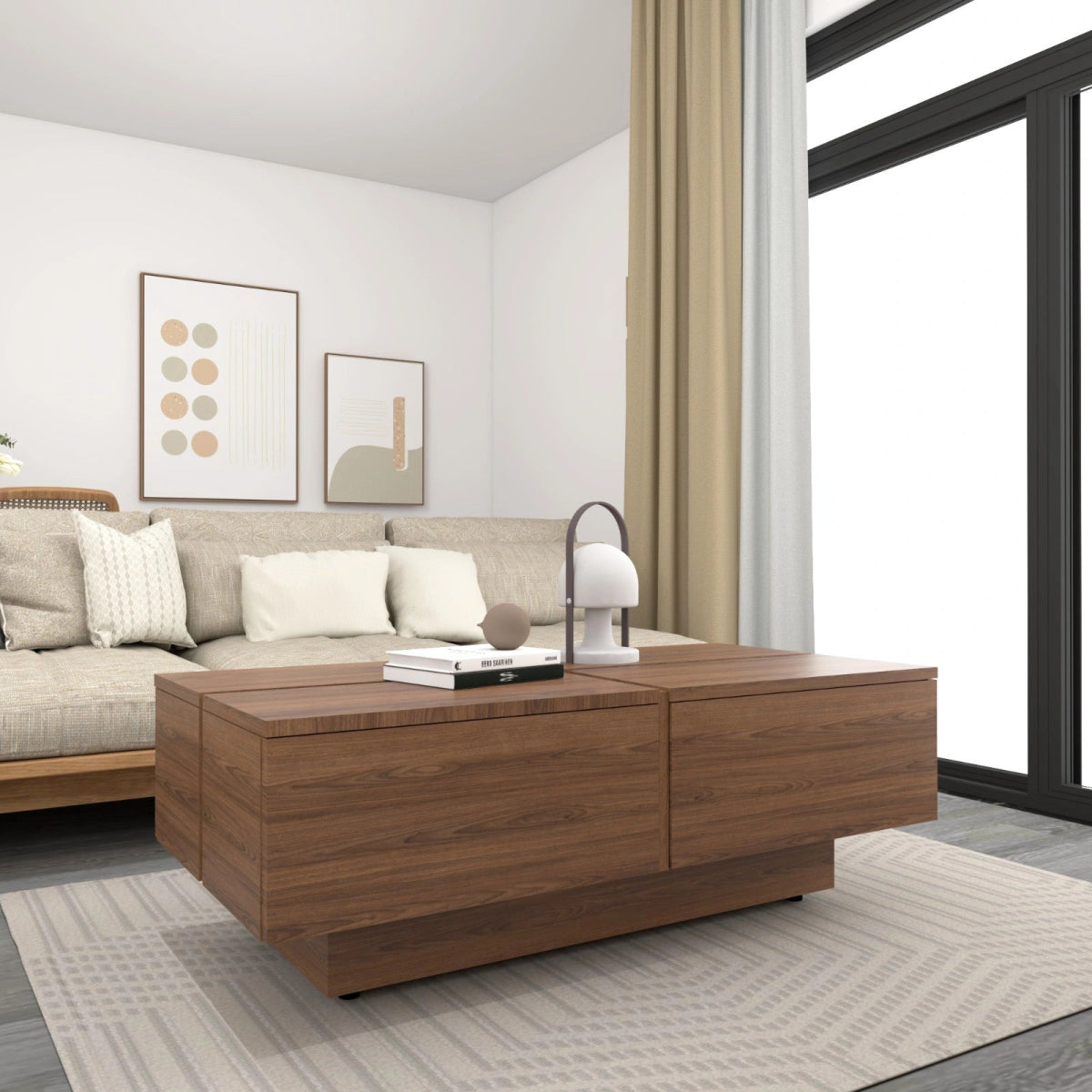 The Vault Storage Coffee Table - Sekar Lifestyle