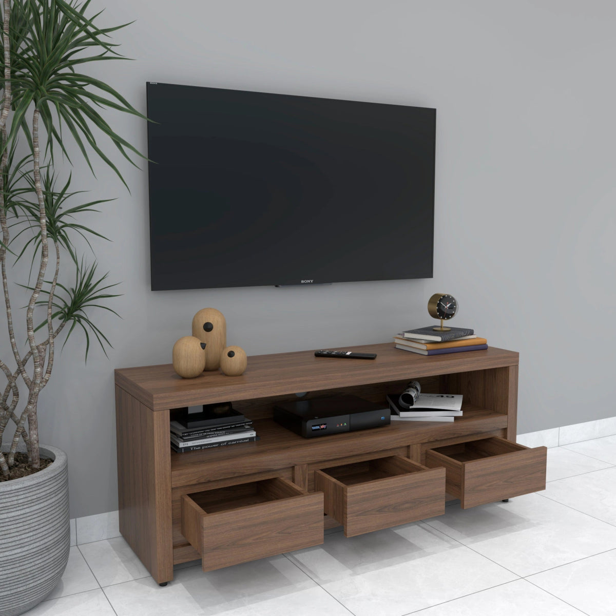 The Vault Storage TV Stand - Sekar Lifestyle