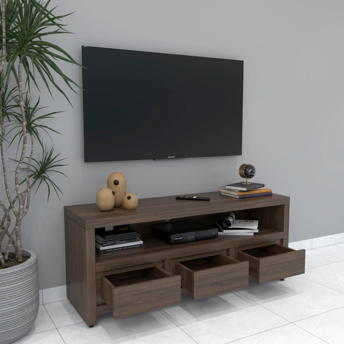 The Vault Storage TV Stand - Sekar Lifestyle