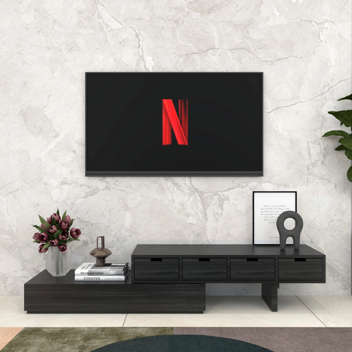 The Zenith Floating TV Stand - Sekar Lifestyle